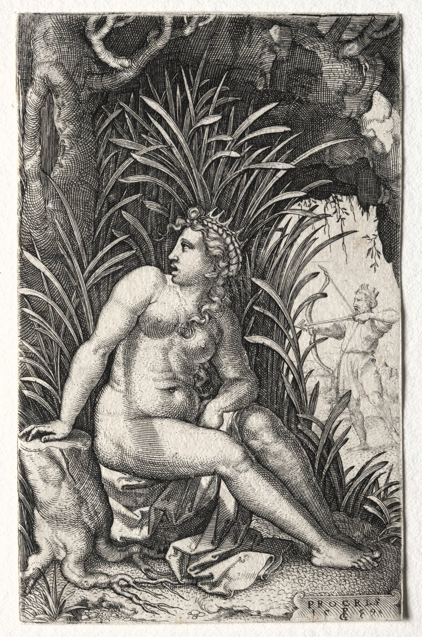 Procris, 1539. tekijältä Georg Pencz