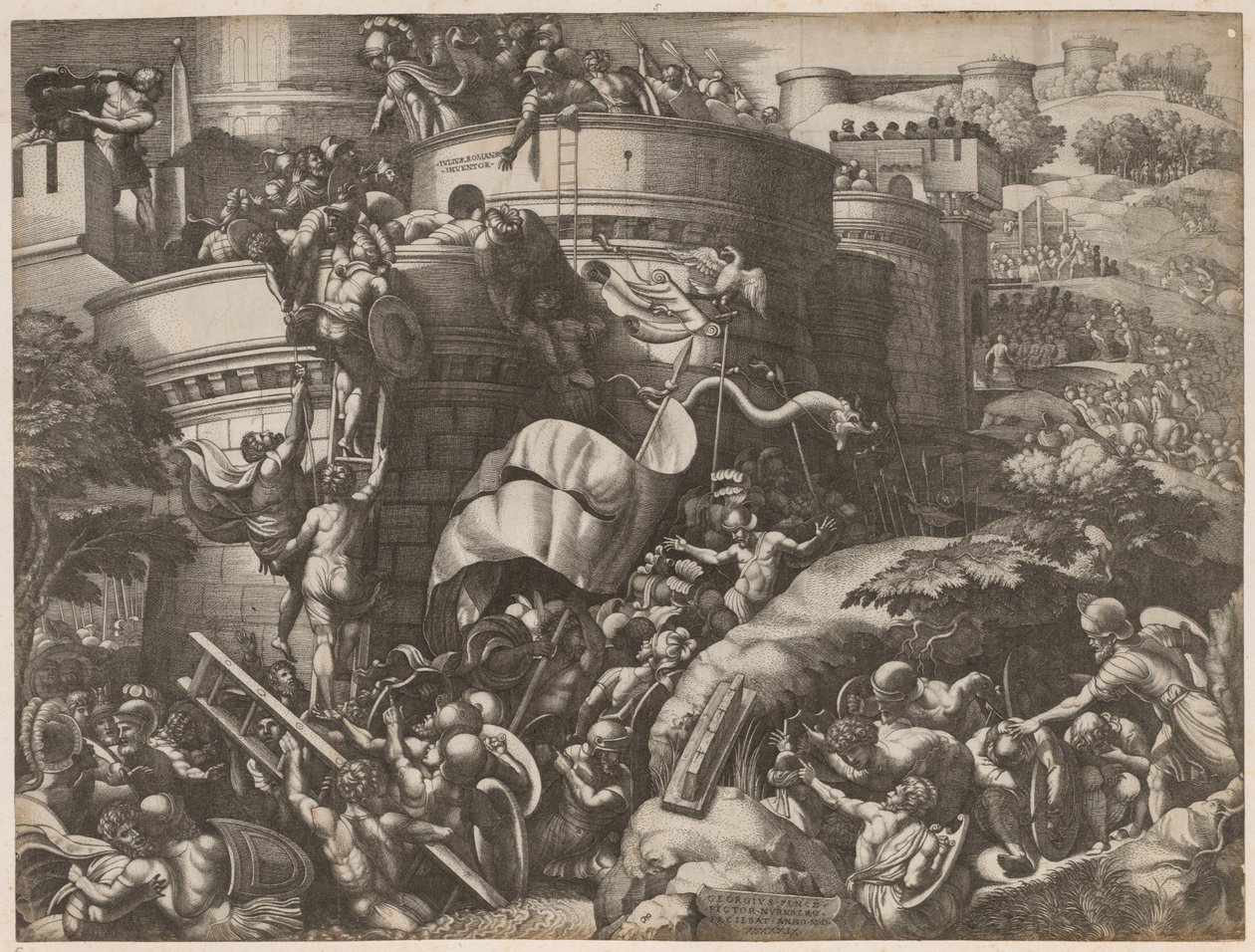 Karthagon piiritys, 1539. tekijältä Georg Pencz