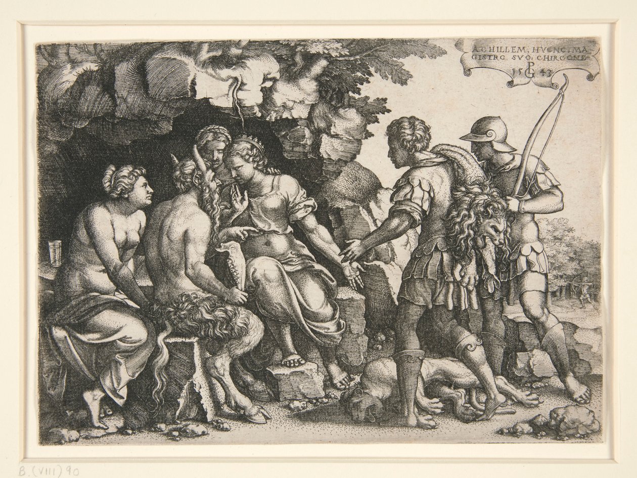 Thetis ja Chiron tekijältä Georg Pencz