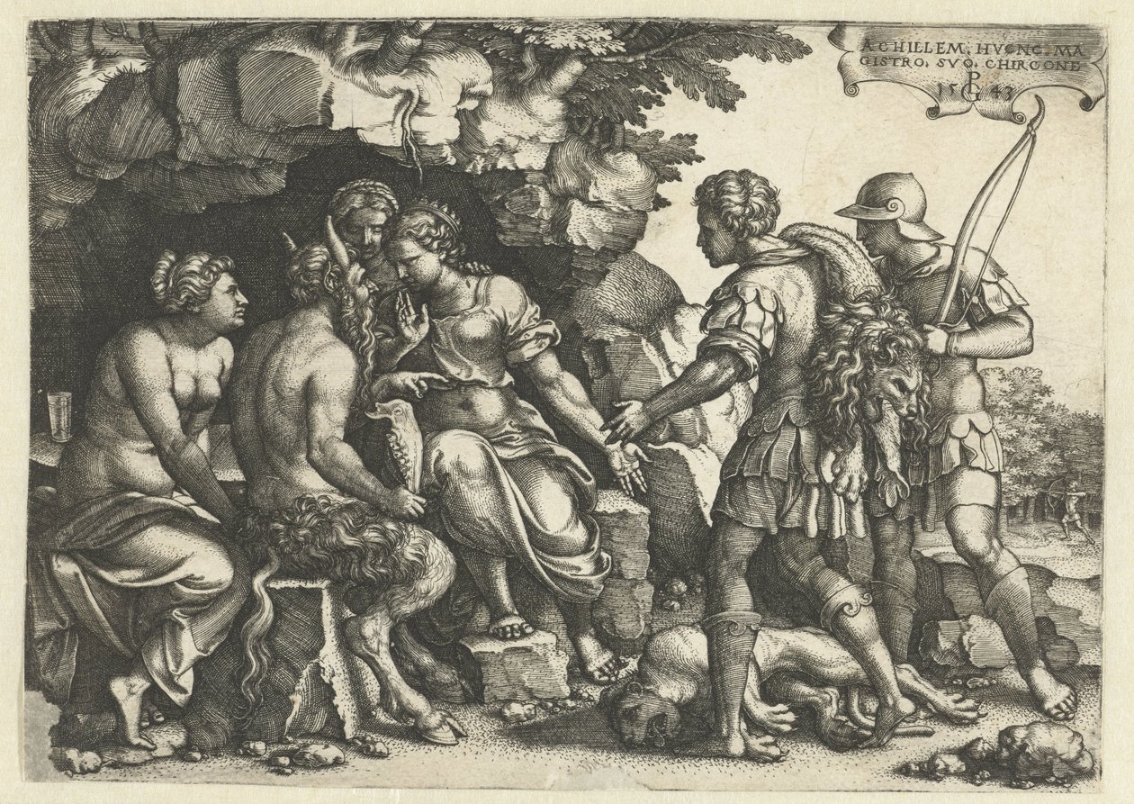 Thetis ja Chiron keskustelussa tekijältä Georg Pencz