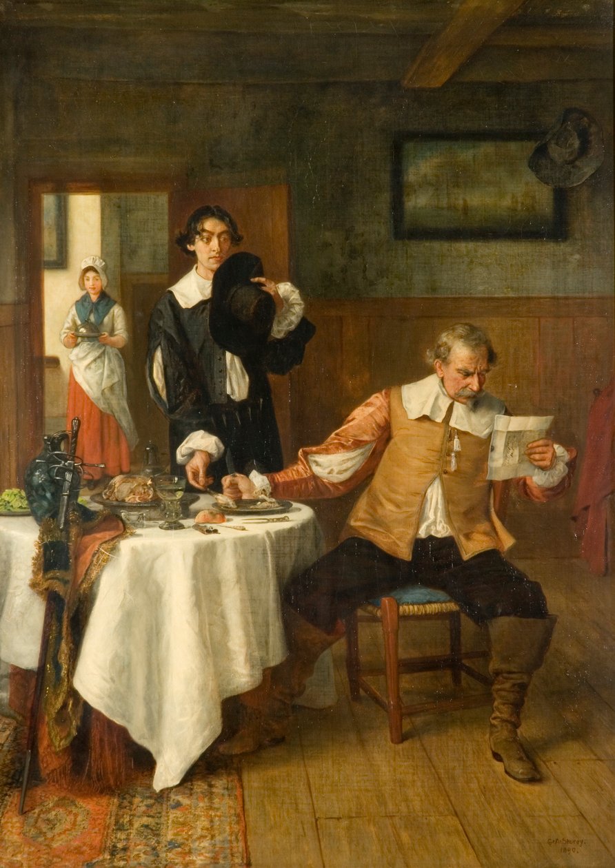 Nälkäinen sanansaattaja, 1890 tekijältä George Adolphus Storey