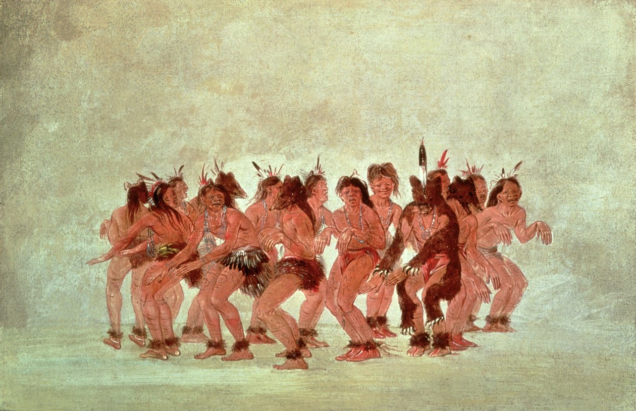 Karhutanssi tekijältä George Catlin