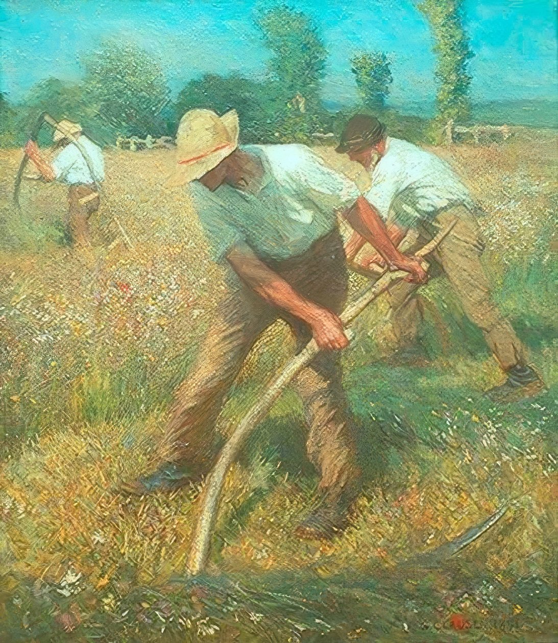 Ruohonleikkurit tekijältä George Clausen