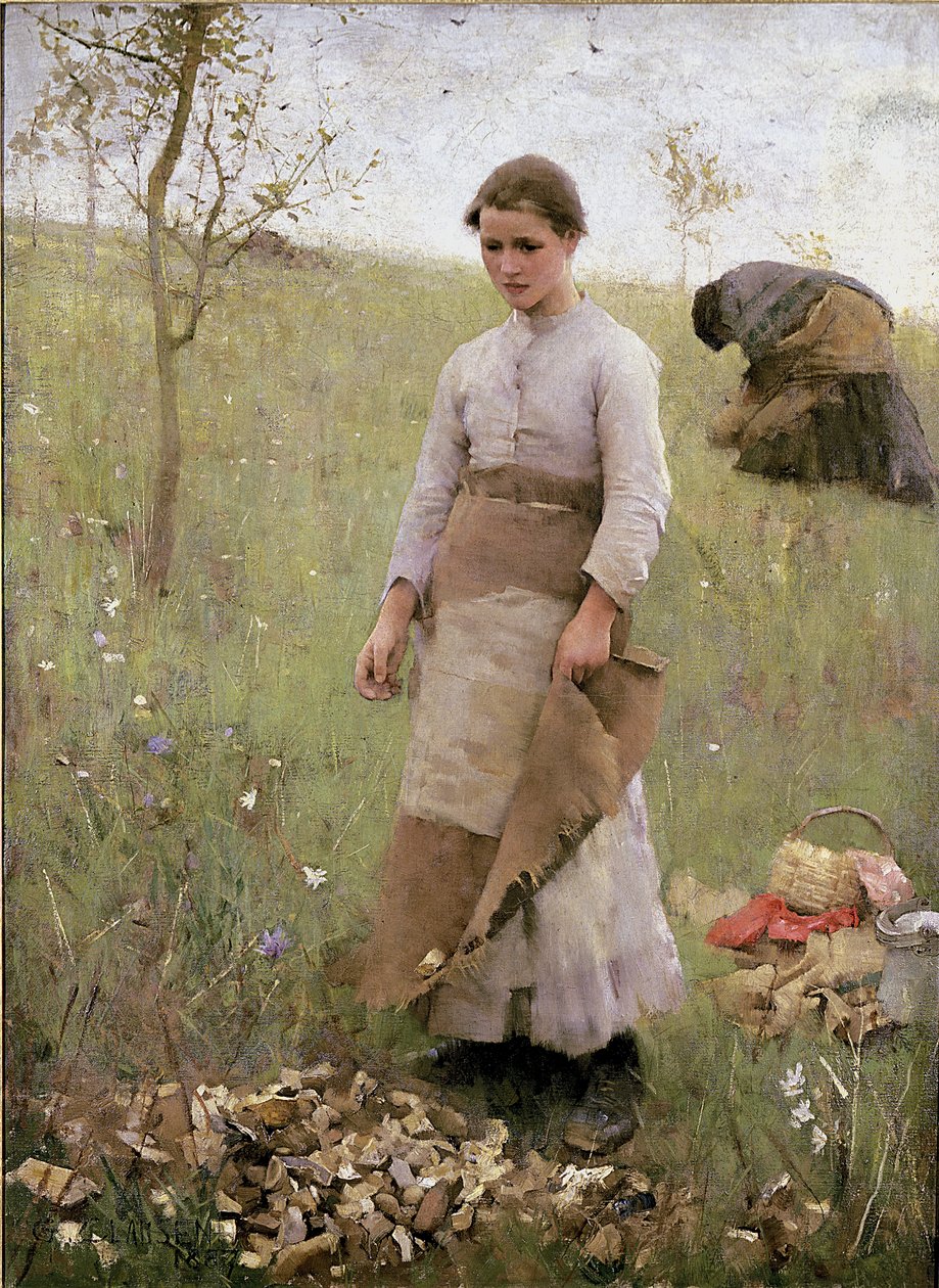 The Stone Pickers, 1887 tekijältä George Clausen