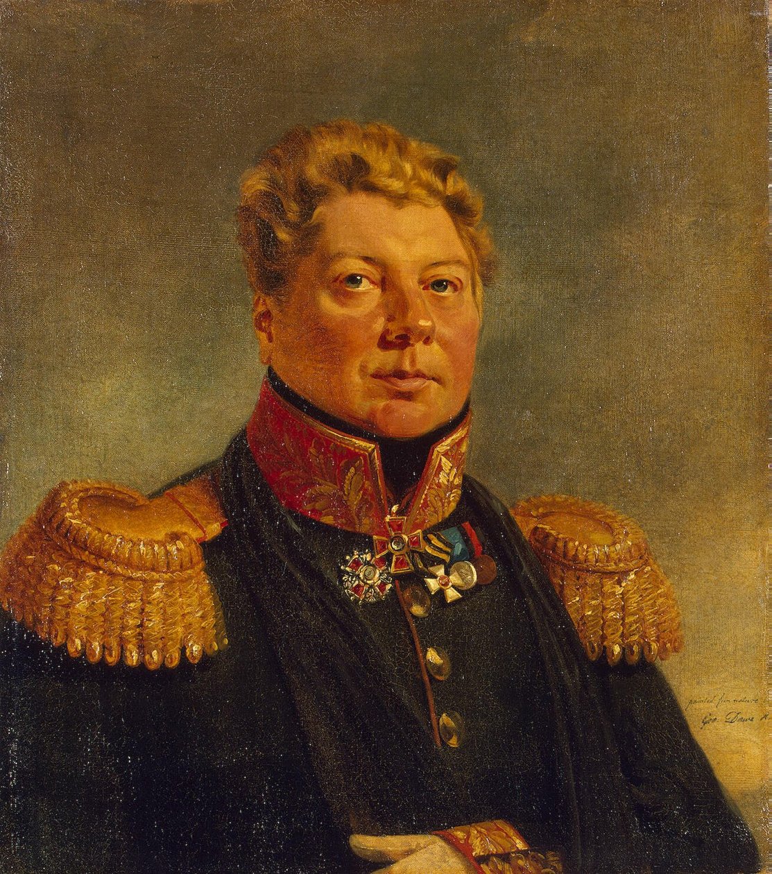 Fjodor Evstafievich Knyper (1768 - 02.04.1850) venäläinen kenraali tekijältä George Dawe