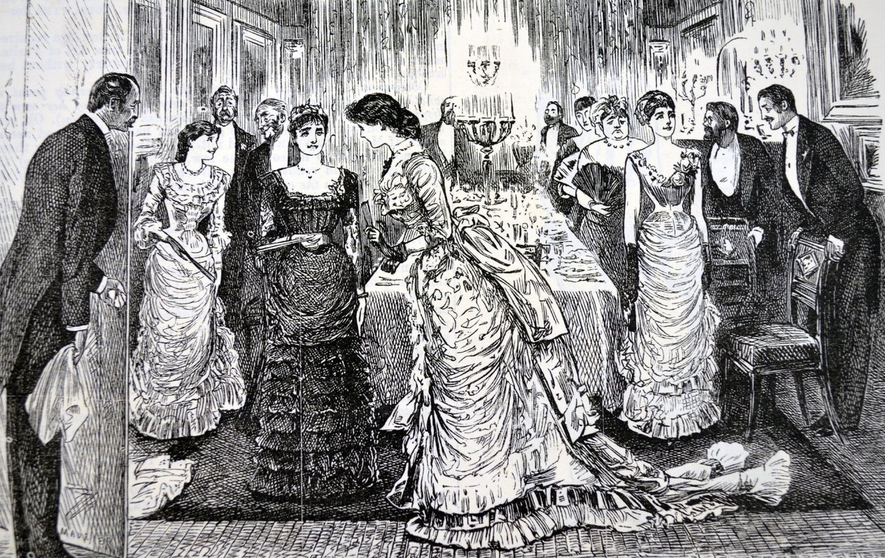 Tupakointietiketti, 1883 tekijältä George du Maurier