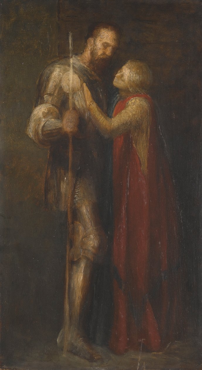 Ritari ja neito tekijältä George Frederick Watts