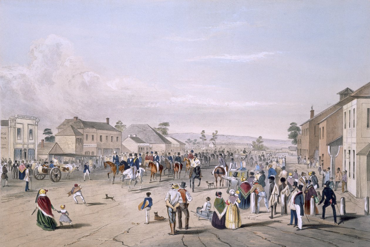 Kapteeni Sturtin lähtö elokuussa 1844 