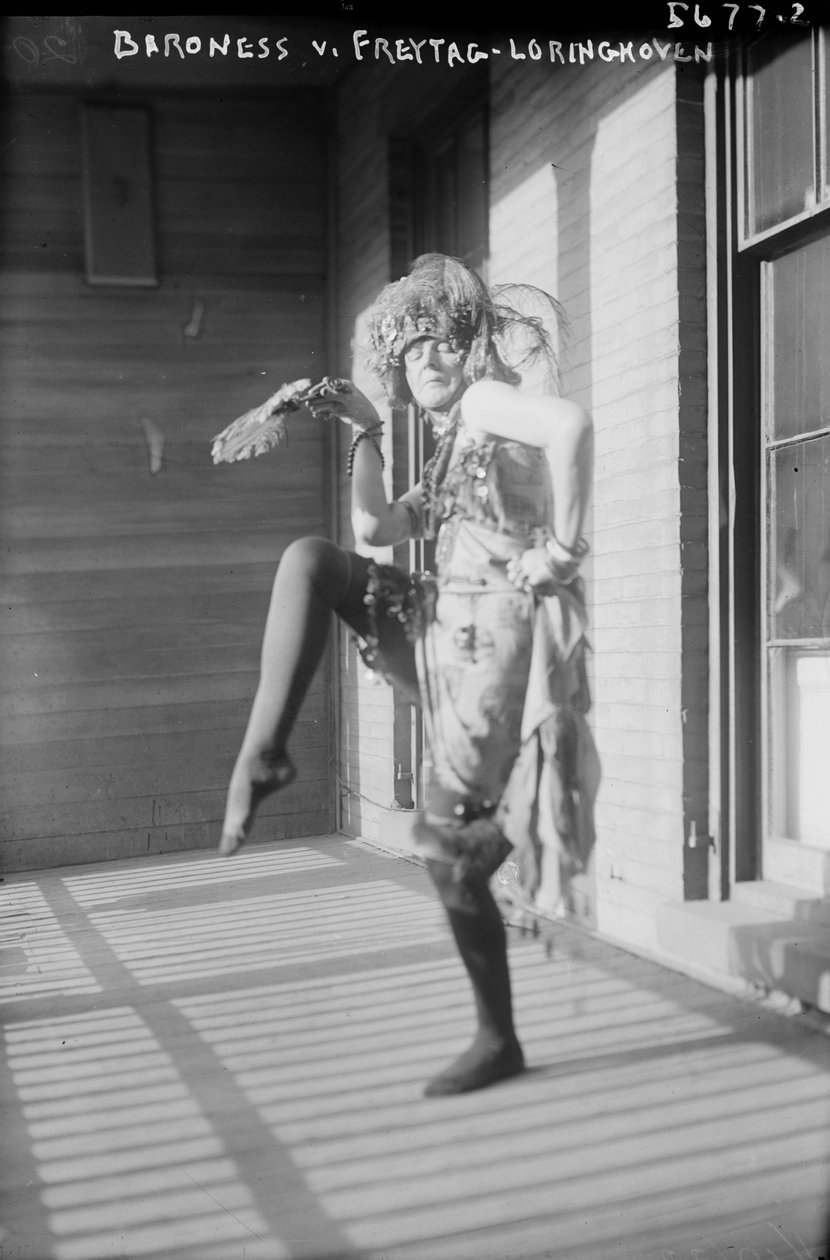 Paronitar von Freytag-Loringhoven, noin 1915. tekijältä George Grantham Bain
