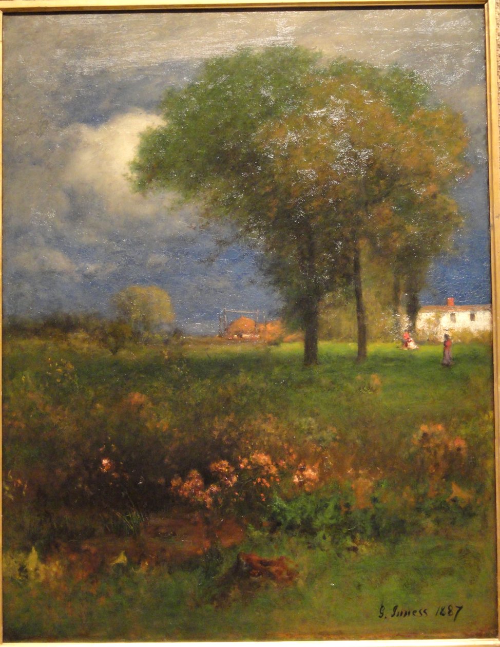 Syyskuun iltapäivä tekijältä George Inness