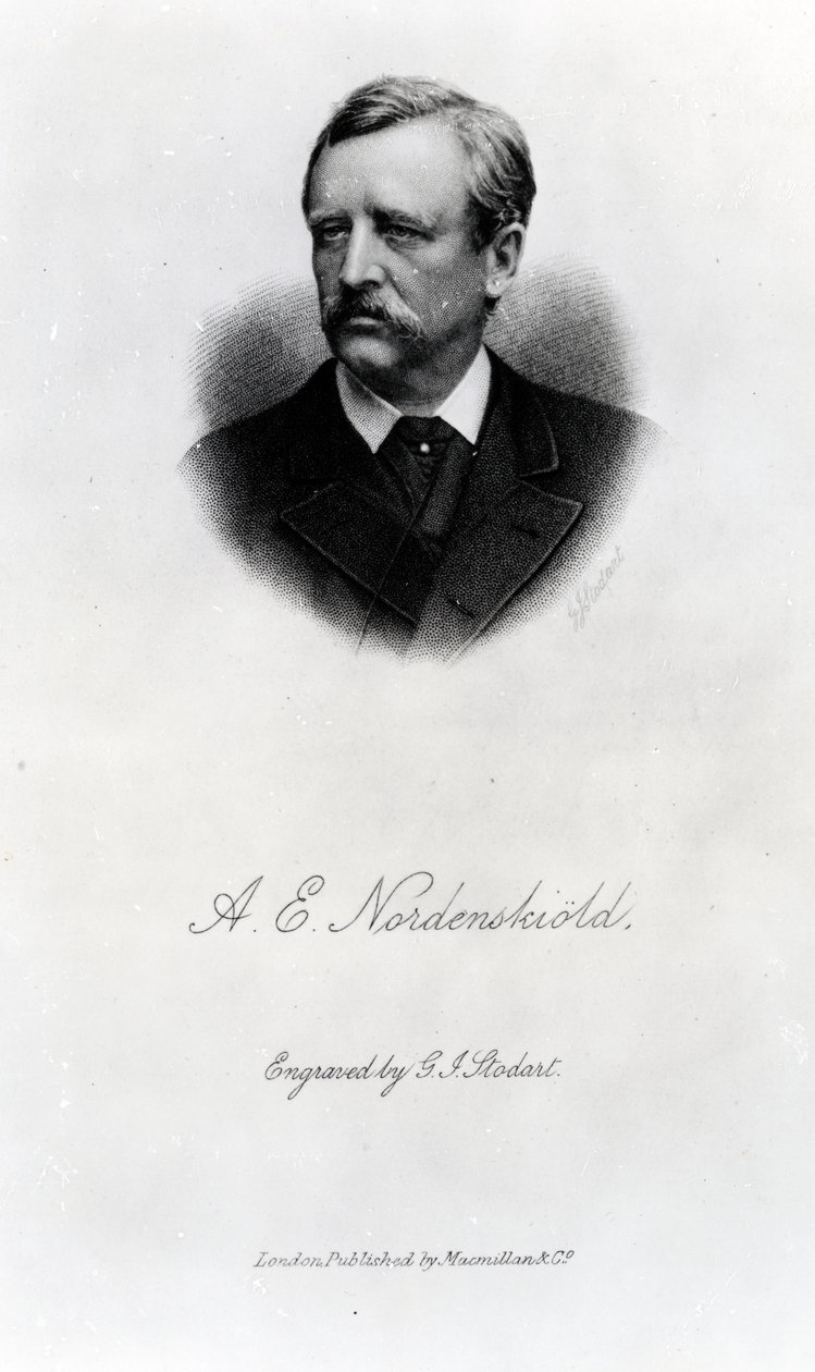 Adolf Erik Nordenskiold, 1880 tekijältä George J. Stodart