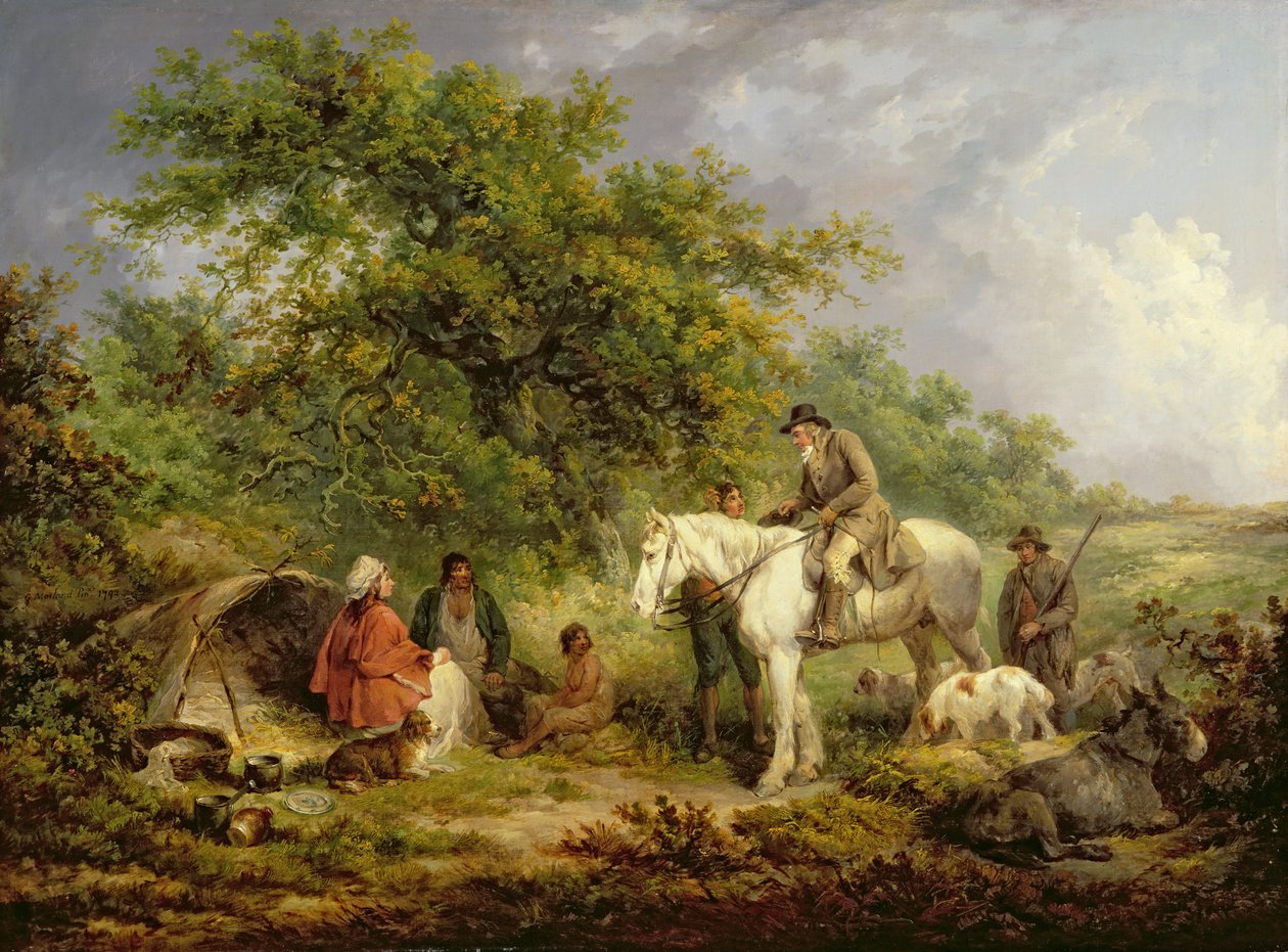 Aamu tai hyväntahtoinen urheilija, 1792 tekijältä George Morland