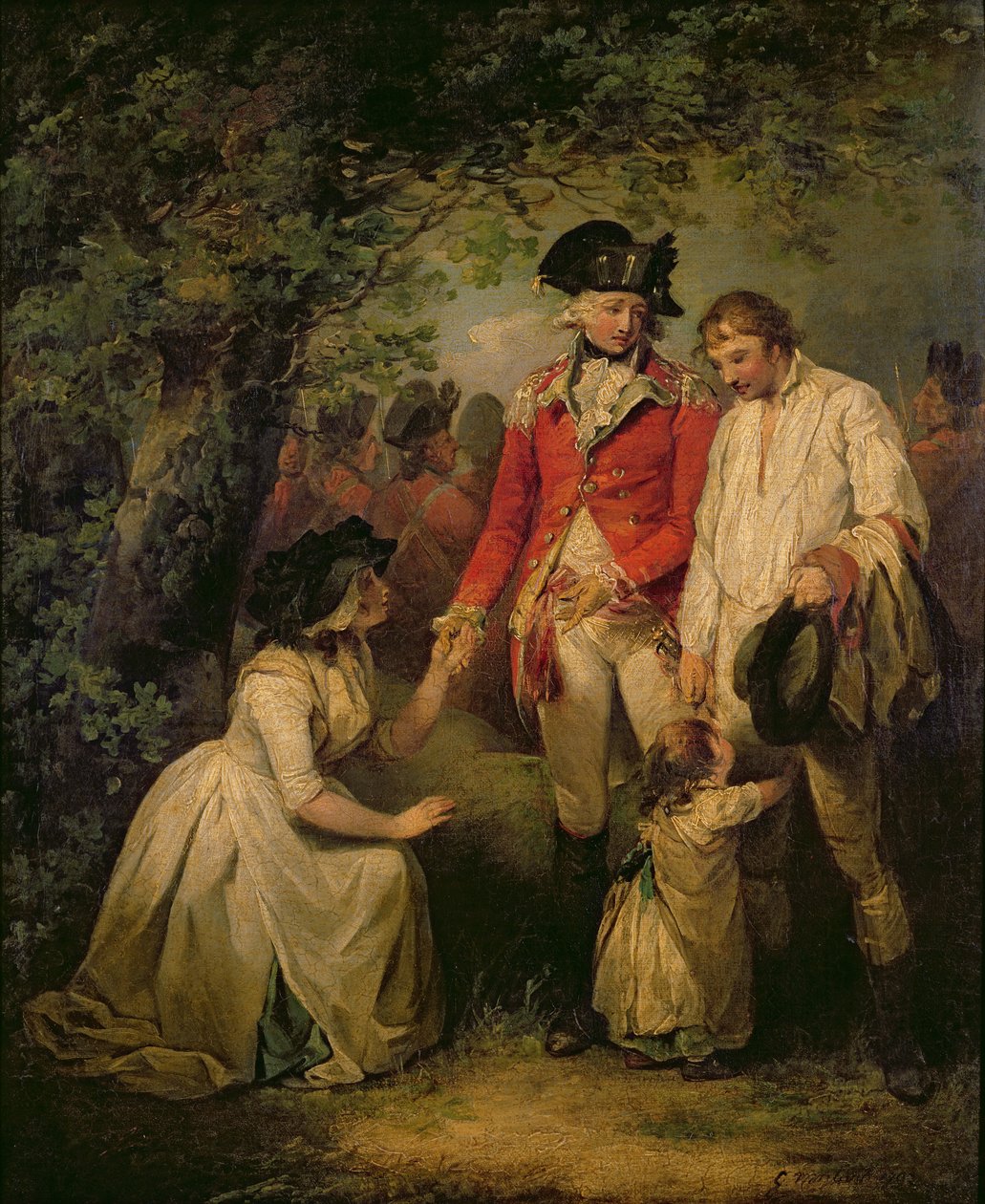The Deserter Pardoned, 1792 tekijältä George Morland