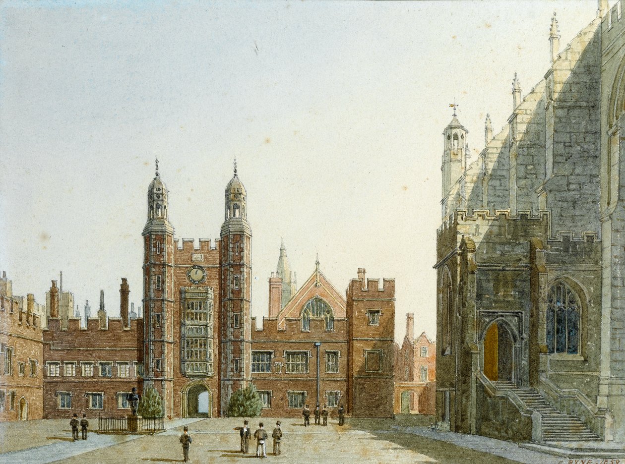 Eton College, 1859 (wc paperilla) tekijältä George Pyne