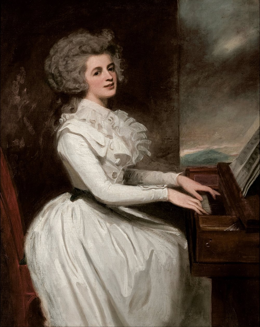 Charlotte, rouva Thomas Raikes tekijältä George Romney