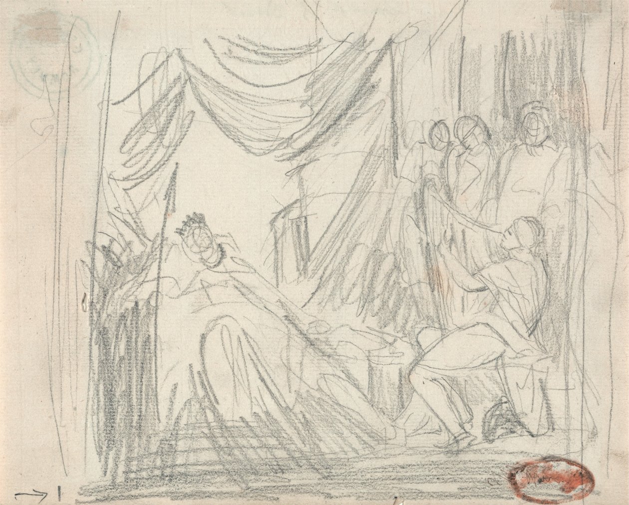 David ja Saul tekijältä George Romney
