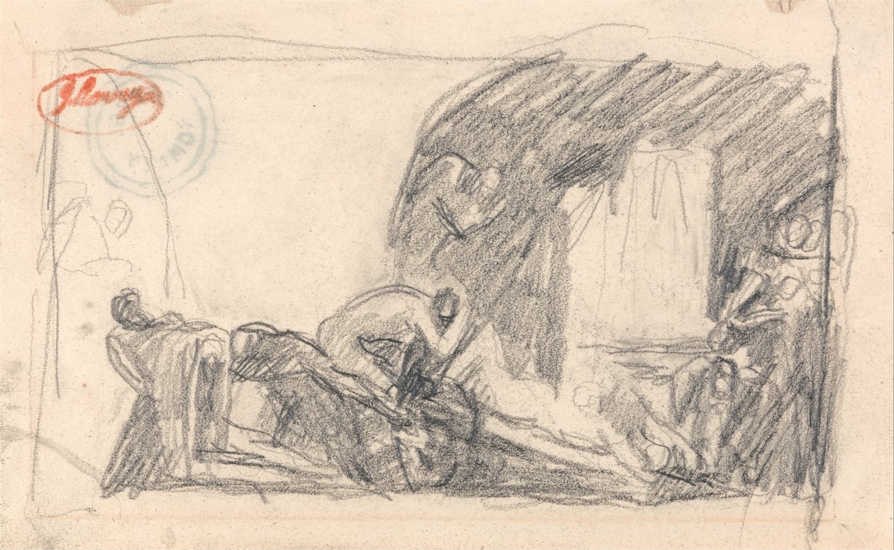 Vankilan kohtaus tekijältä George Romney
