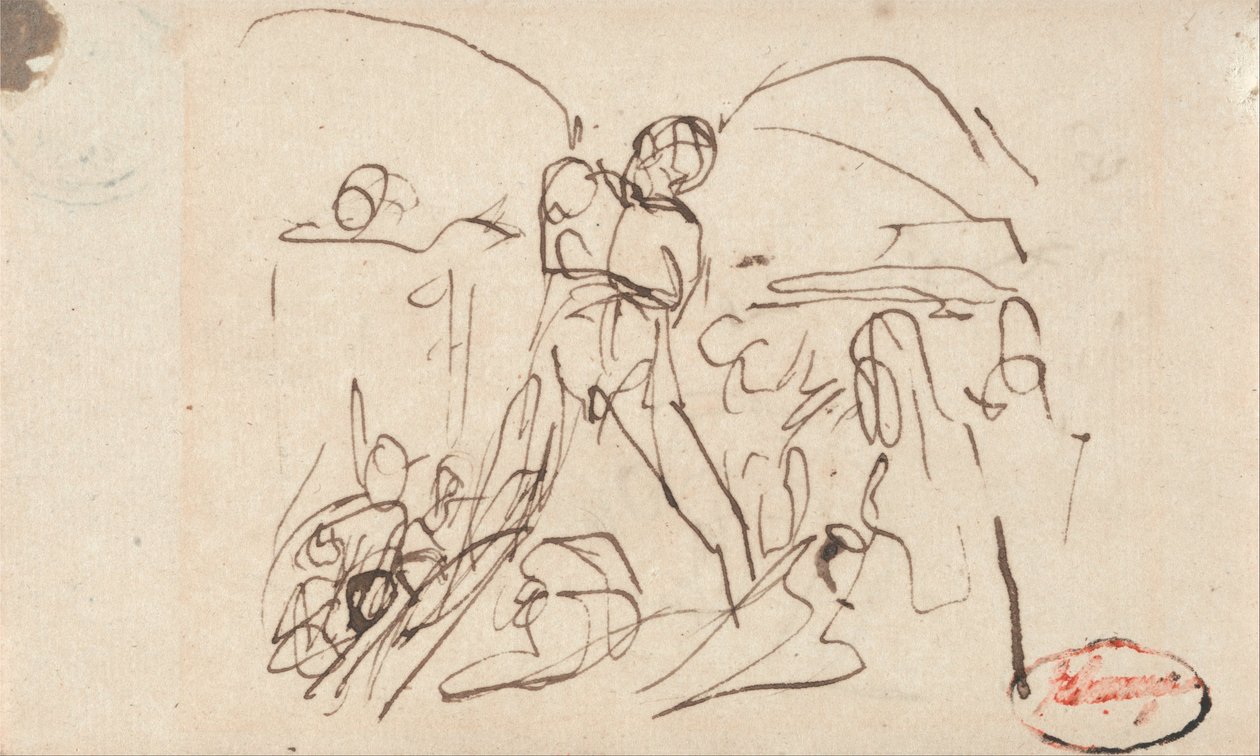 Vankilakohtaus tekijältä George Romney