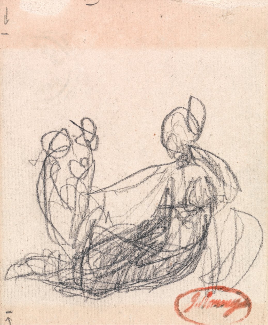 Kallistuva kuva tekijältä George Romney