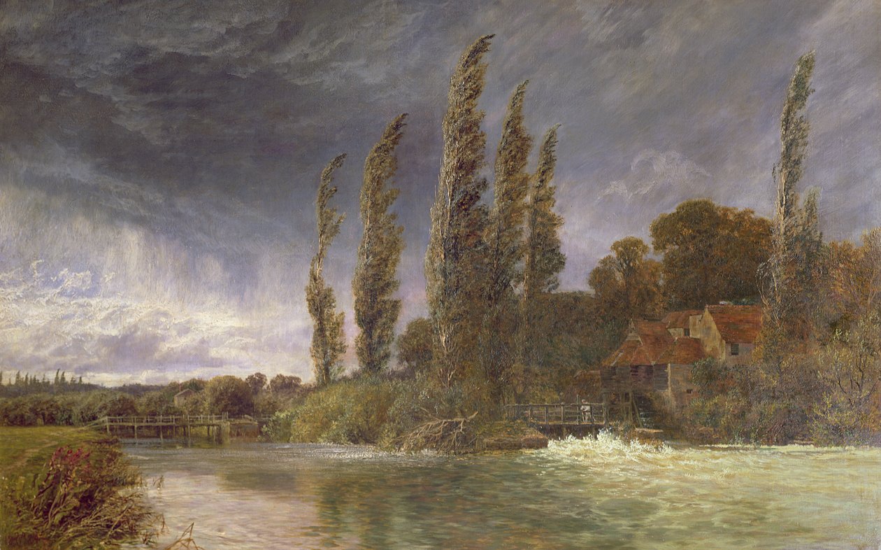 Iffleyn mylly, 1884 tekijältä George Vicat Cole