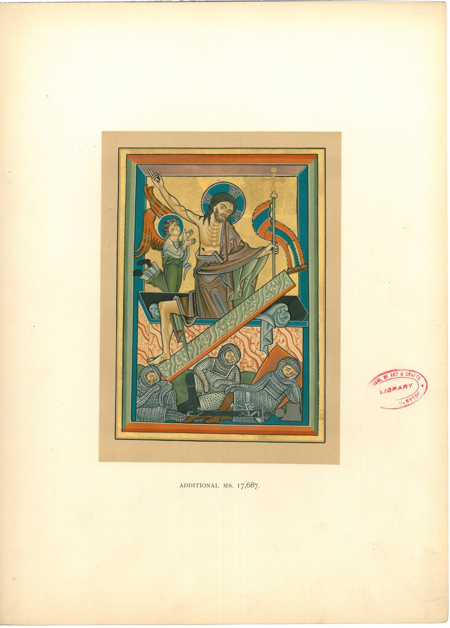 Lauta "Illuminated Manuscripts in the British Museum: Miniatures, Borders and Initials" tekijältä George Augustus Wallis