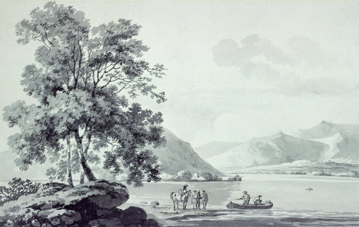 Järvikohtaus tekijältä George the Elder Barret