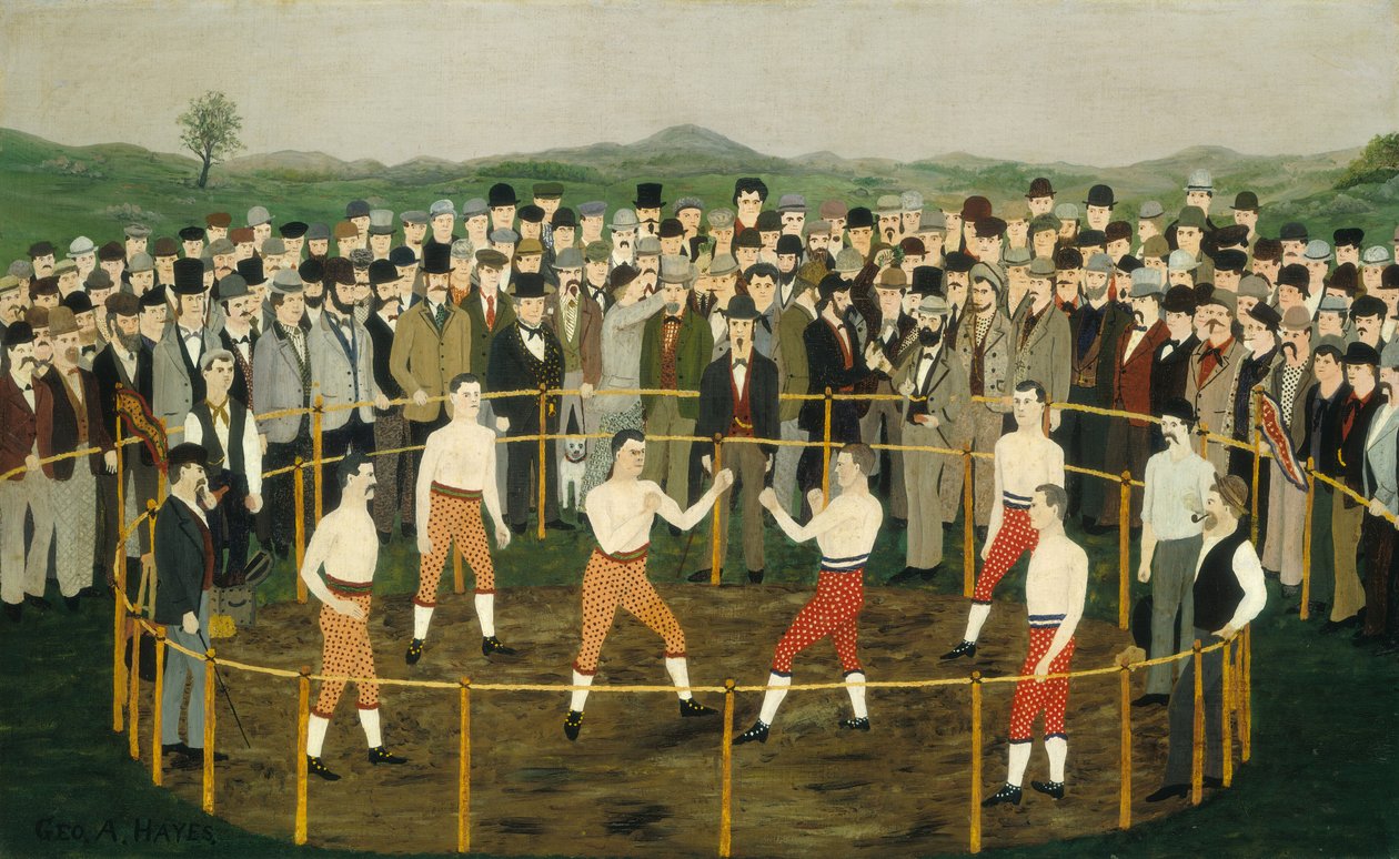 Bare Knuckles, c. 18701885. tekijältä George A. Hayes