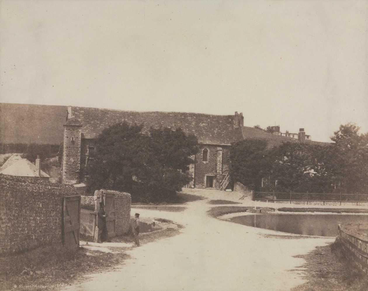 Priory, Lyminge, 1853. tekijältä George B. Shepherd