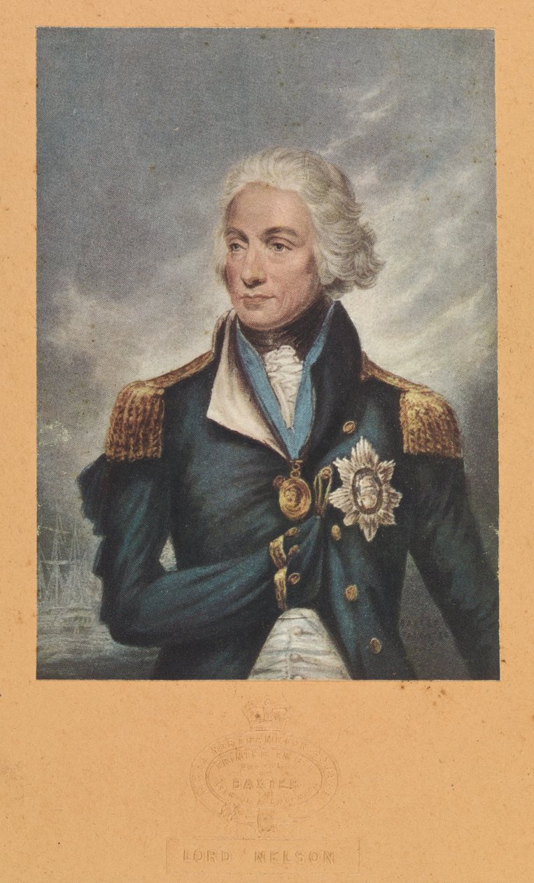 Horatio Nelson (1758-1805) tekijältä George Baxter