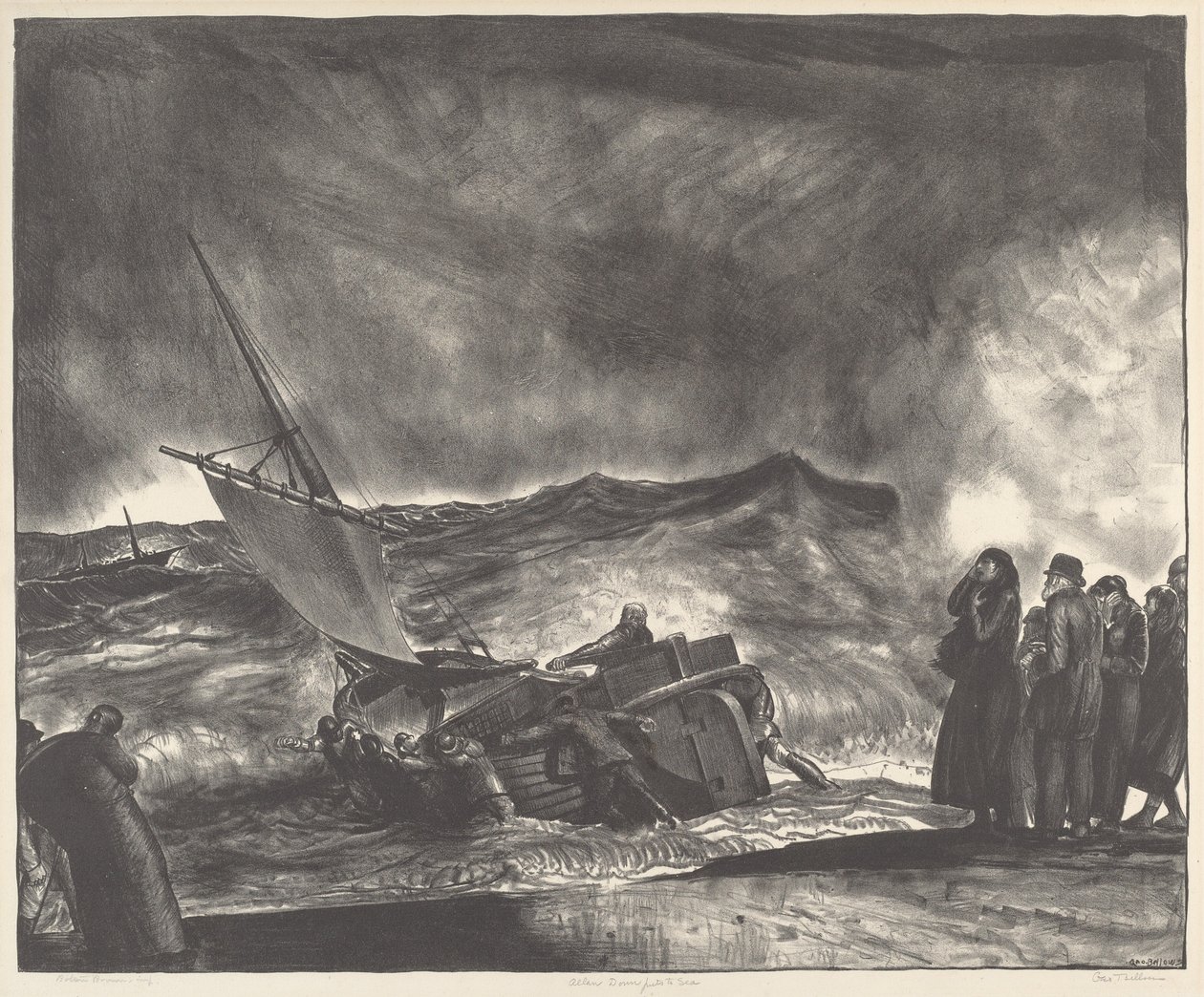Allan Donn merelle tekijältä George Bellows