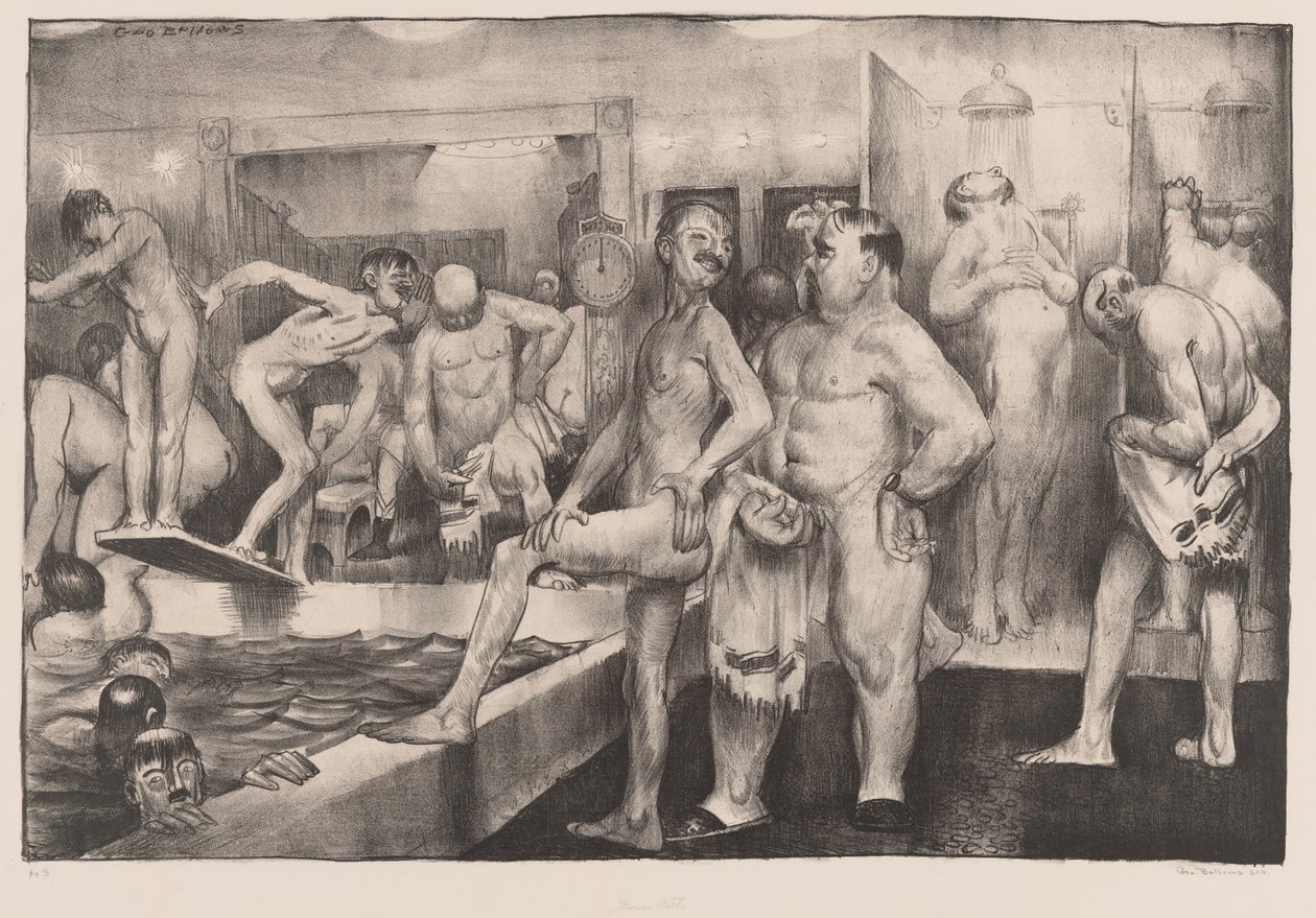 Suihku-kylpy tekijältä George Bellows