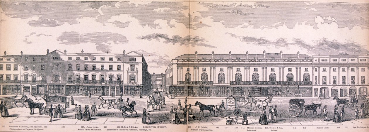 Lontoon panoraama, 1849 tekijältä George C Leighton