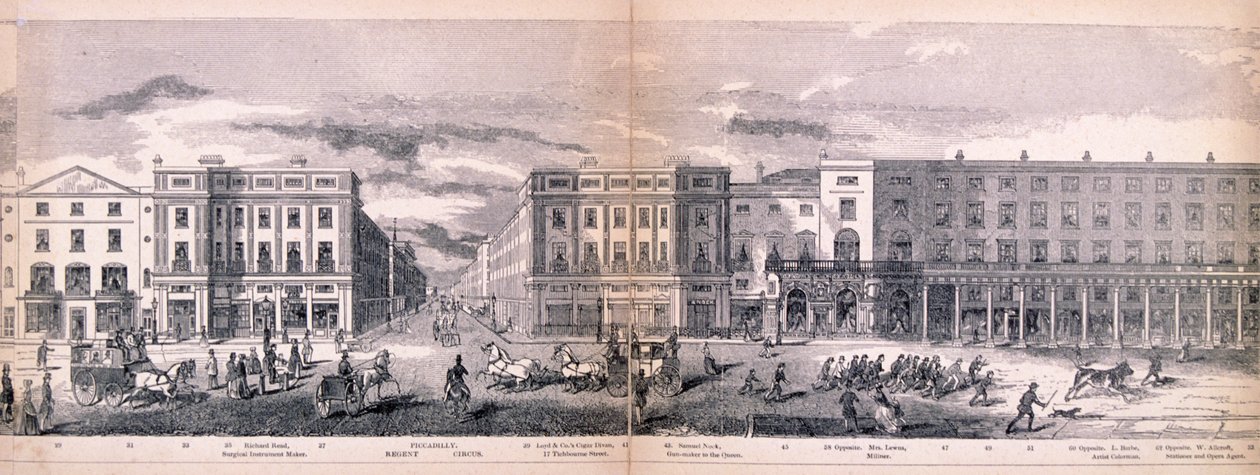 Lontoon panoraama, 1849 tekijältä George C Leighton