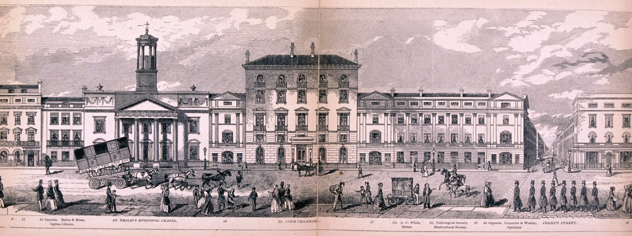 Lontoon panoraama, 1849 tekijältä George C Leighton