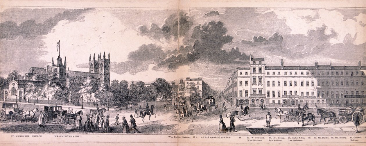 Lontoon panoraama, 1849 tekijältä George C Leighton
