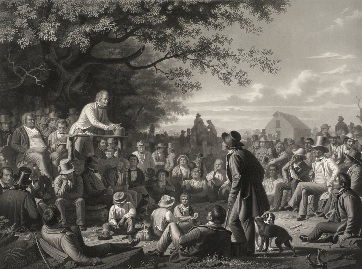 Stump puhuminen tekijältä George Caleb Bingham
