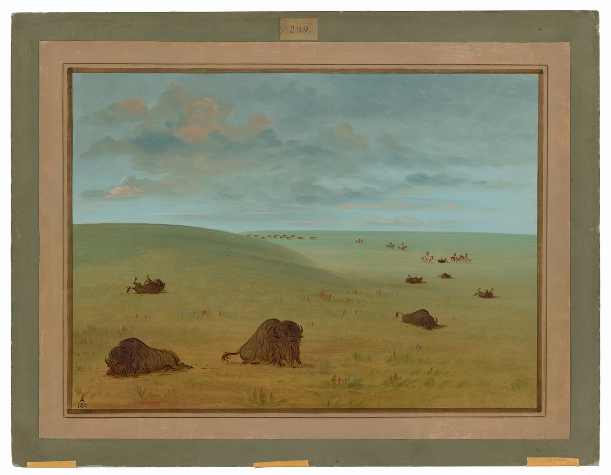 Buffalo Chasen jälkeen - Sioux tekijältä George Catlin