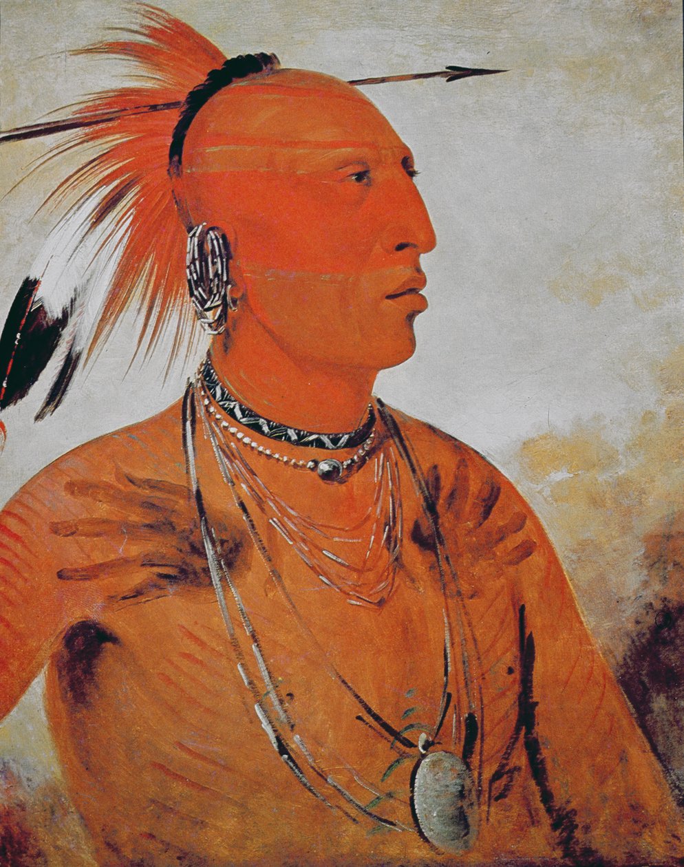 Rohkea päällikkö tekijältä George Catlin