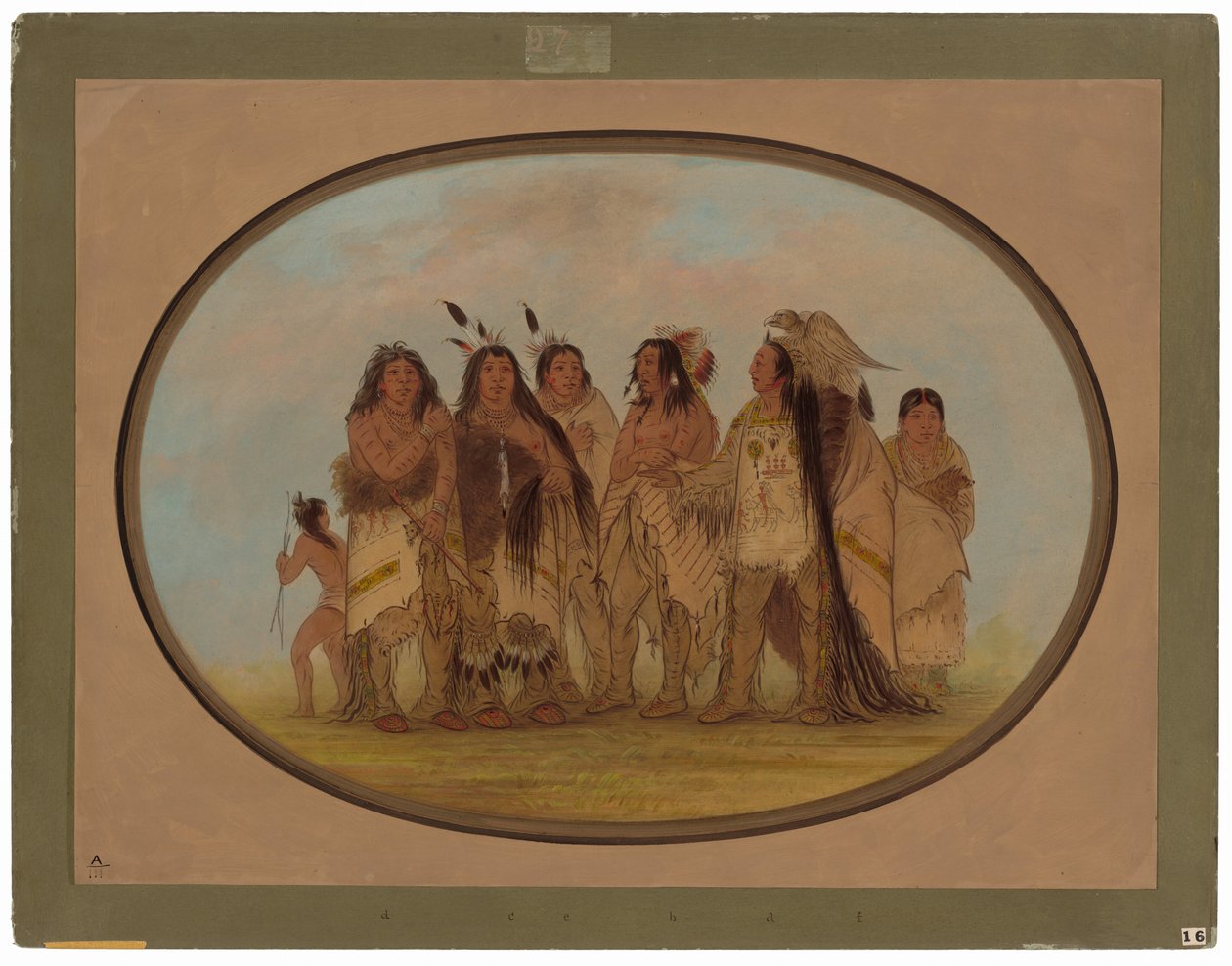 Arvostetut varisintiaanit tekijältä George Catlin