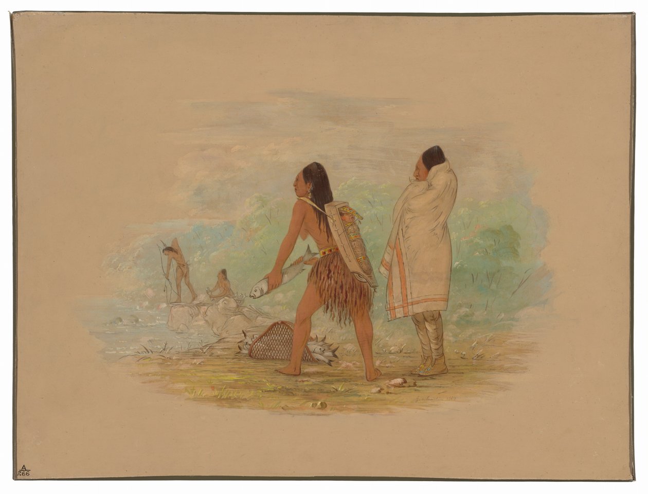 Tasapäiset intiaanit tekijältä George Catlin