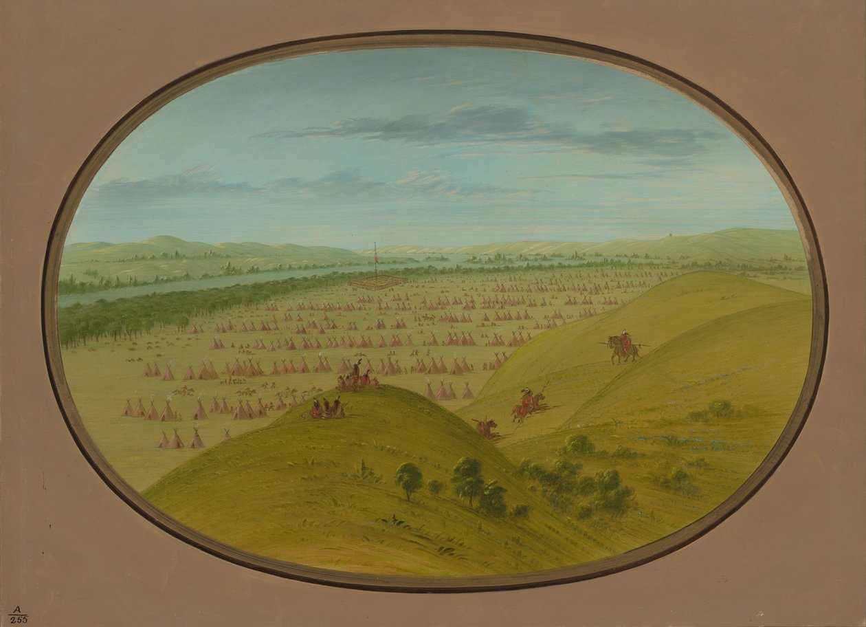 Fort Pierre, 18611869. tekijältä George Catlin