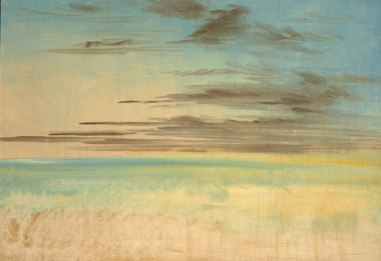 Maisema tausta, 1846-1848. tekijältä George Catlin