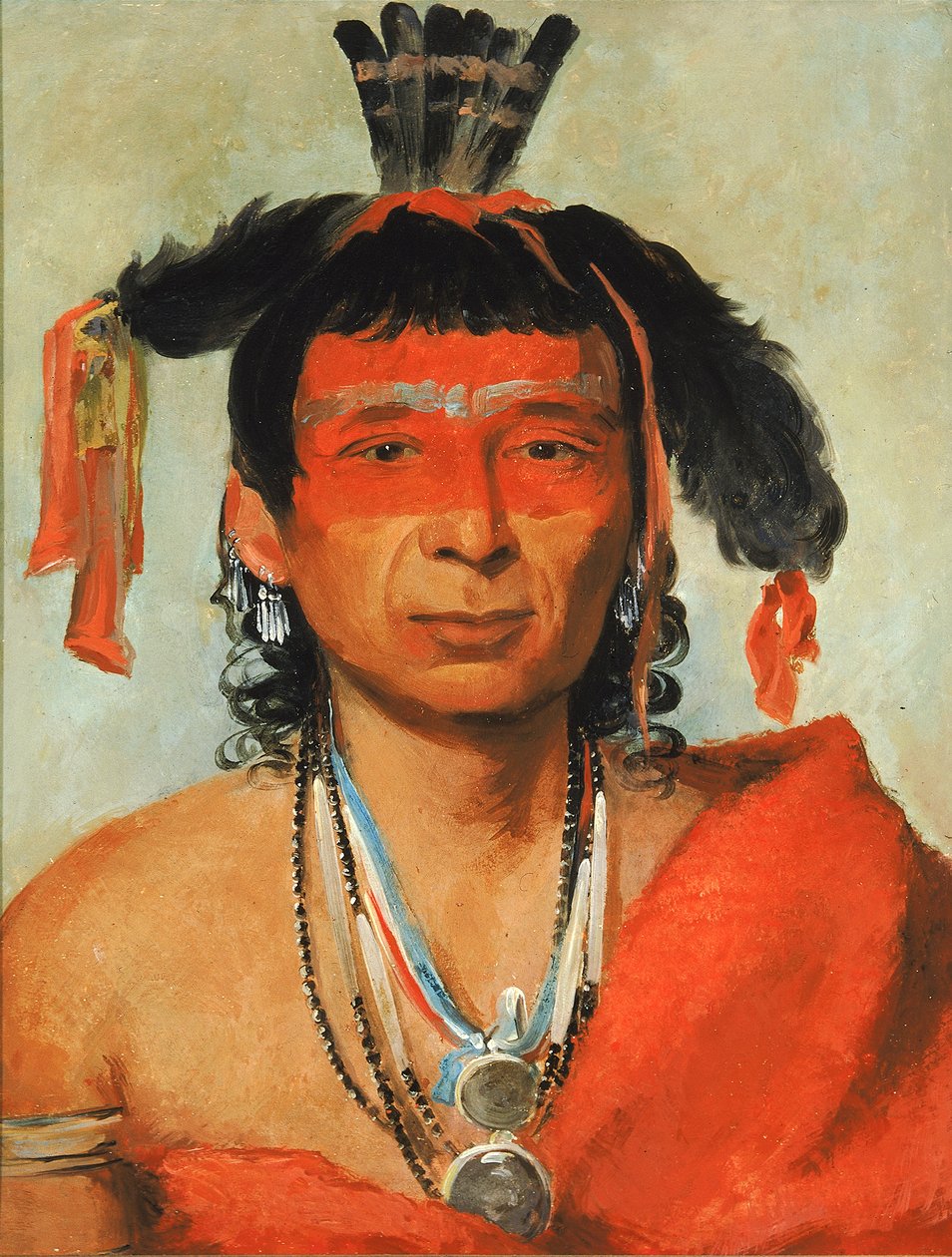 Másh-kee-wet, Great Dandy, 1831. tekijältä George Catlin