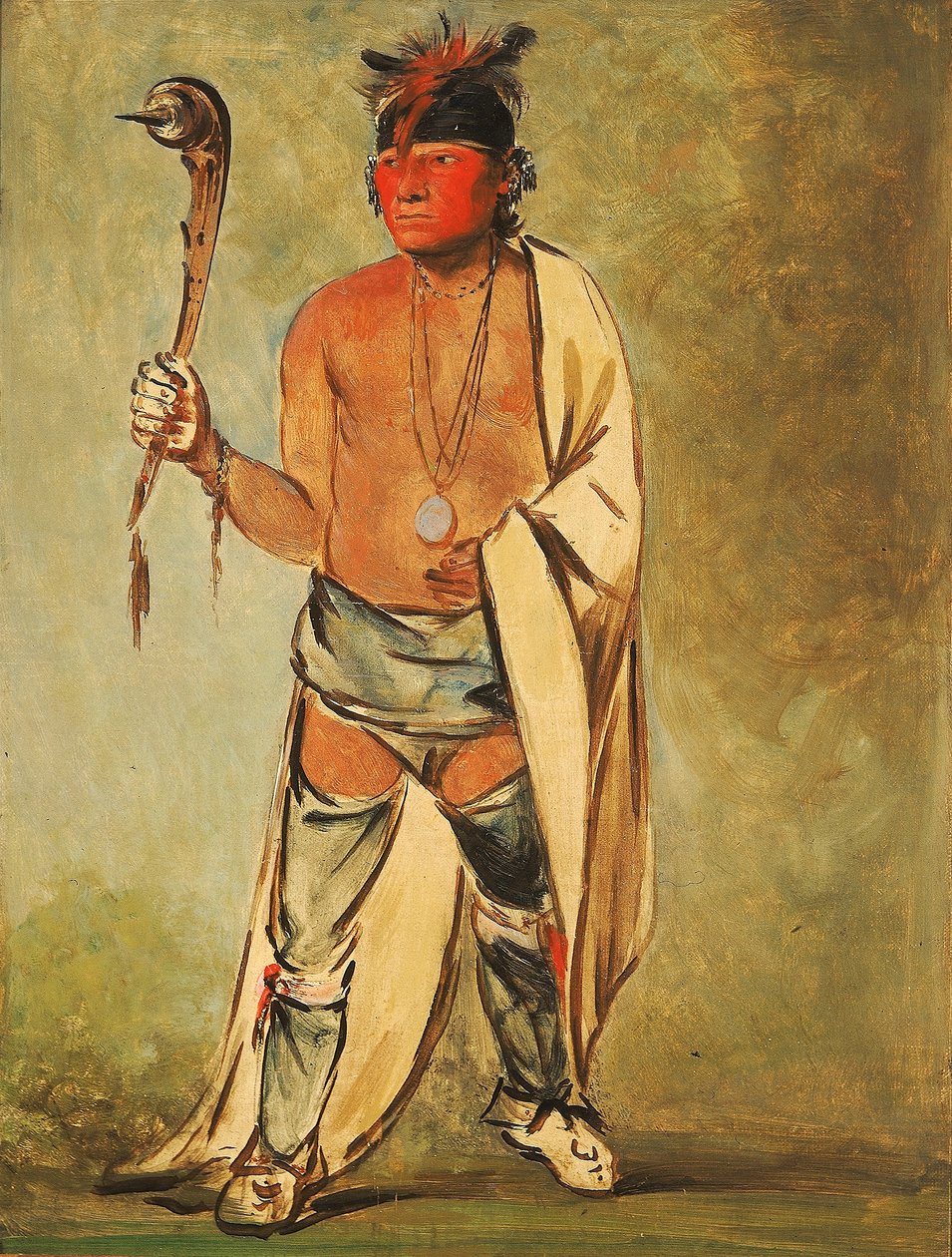 Naugh-háigh-hee-kaw, Hän, joka kostuttaa puun... tekijältä George Catlin