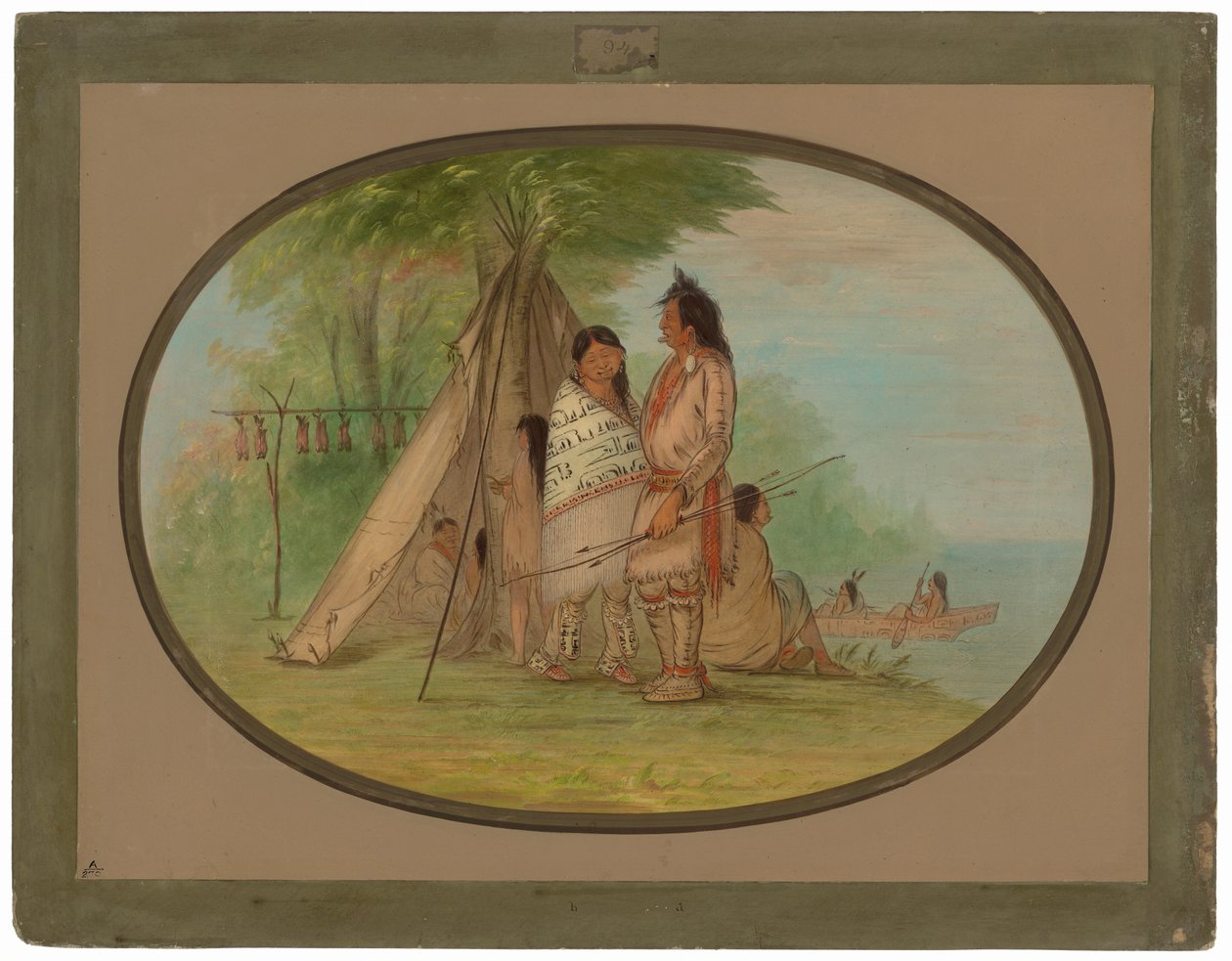 Nayas intiaanit tekijältä George Catlin