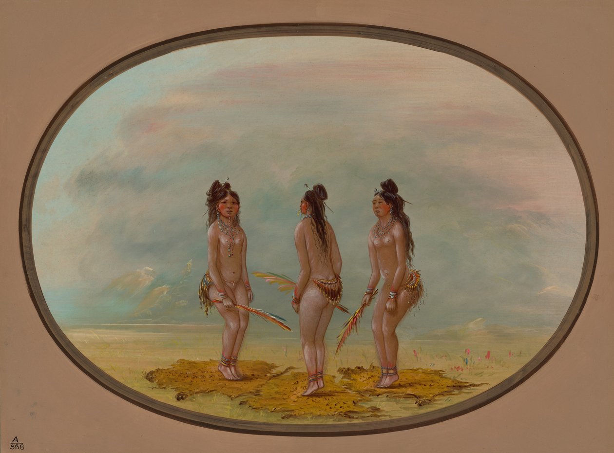 The Komea Tanssi - Goo-a-Give, 18541869. tekijältä George Catlin