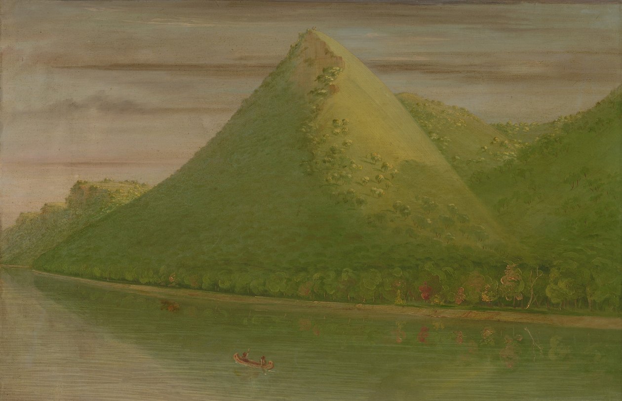 Näkymä Hauen teltalle, 18611869. tekijältä George Catlin