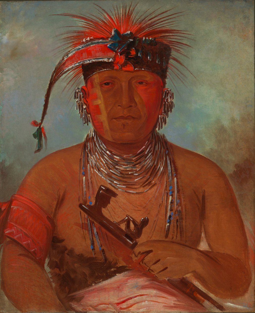 Wée-ke-rú-laki, Hän, joka vaihtaa, 1832. tekijältä George Catlin