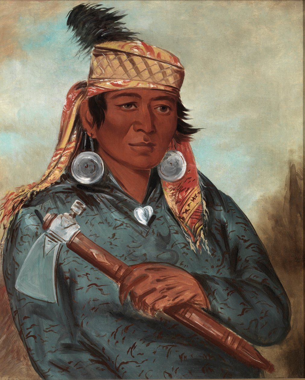 Wáh-pe-say, Valkoinen, 1830. tekijältä George Catlin