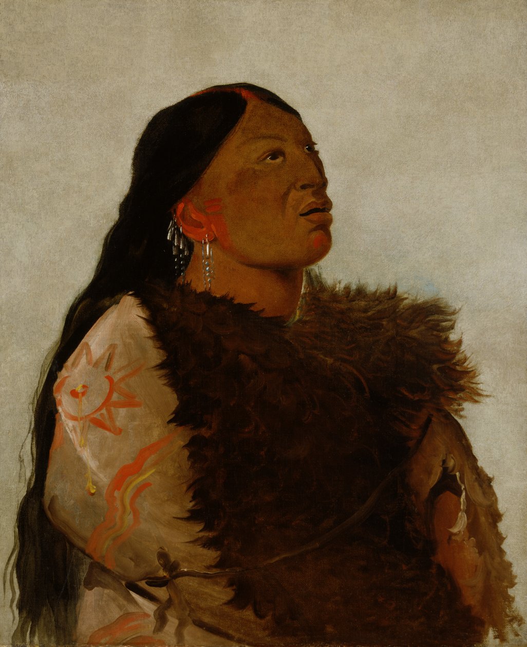 Kuuden vaimo, 1832. tekijältä George Catlin